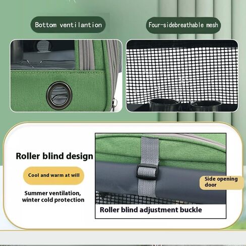 Bird Carrier Travel Cage with Perch, Food Bowl,Pet Backpack,Parrot Carrier,Small Animal Car Bag,Bird Cages for Parakeets, Ideal for Small Animals & Puppies in Saudi Arabia