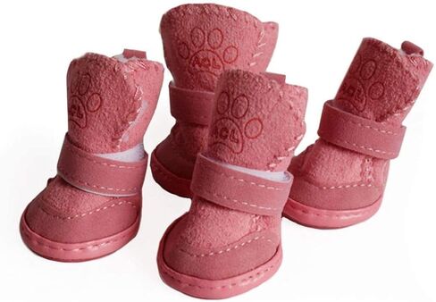 Dog Shoes Puppy Boots Snow Paw Protector, Anti-Slip Dog Shoes,Dog Australia Pet Antiskid Shoes Winter Warm Skidproof Sneakers in Saudi Arabia