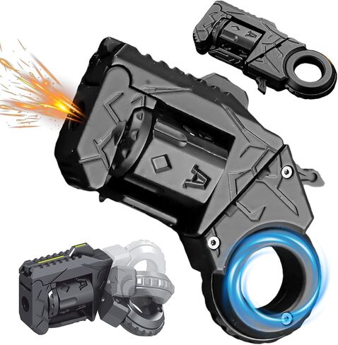 Stress Relief Fidget Toys, Alloy Metal Fidget Slider Toy, Dual Form Transformable, 4.33 in Decompression Toy Adults Handheld Help Relieve Stress, EDC Anxiety Relief Gadget Gift in Saudi Arabia