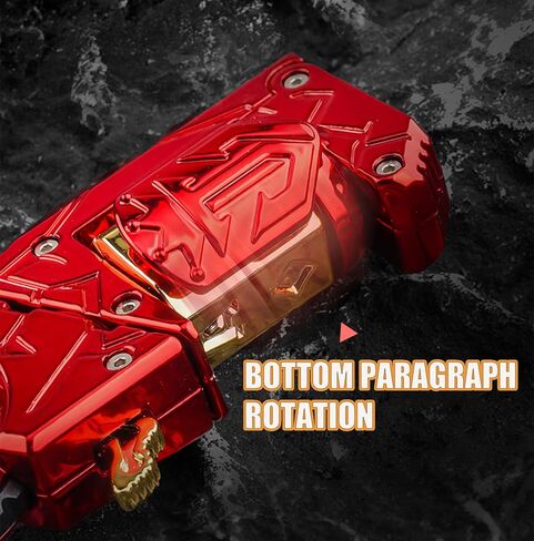 Stress Relief Fidget Toys, Alloy Metal Fidget Slider Toy, Dual Form Transformable, 4.33 in Decompression Toy Adults Handheld Help Relieve Stress, EDC Anxiety Relief Gadget Gift in Saudi Arabia