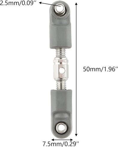 RC سيارة 16431 قابل للتعديل سحب قضيب الروابط الذراع التعادل قطع غيار قضيب ل H14BM 14210 14209 JC14EP HP141 HP141S 1:14 فرش RC الشاحنات مركبة in Kuwait