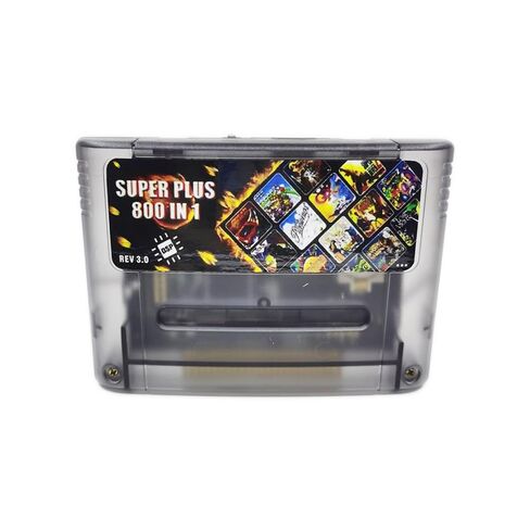 SNES/SFC Game Cartridge with 800+ Games - DSP Chip Support, 8GB TF Card, Fast Loading, REV 3.0 Game Card for SNES 16 Bit Video Game Console Cartridge (US/JP/EU Compatible) (Red) in Saudi Arabia