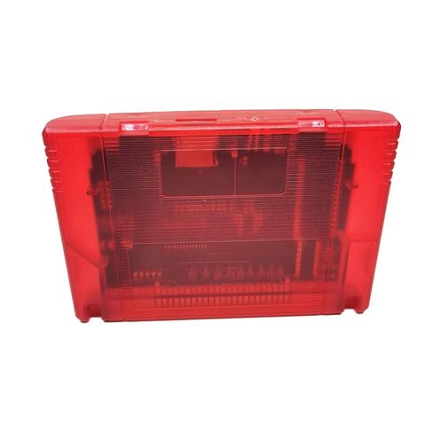 خرطوشة ألعاب SNES/SFC مع أكثر من 800 لعبة - دعم شريحة DSP، بطاقة TF سعة 8 جيجابايت، تحميل سريع، بطاقة ألعاب REV 3.0 لخرطوشة وحدة تحكم ألعاب الفيديو SNES 16 بت (متوافقة مع الولايات المتحدة/JP/الاتحاد الأوروبي) (أحمر) in Kuwait