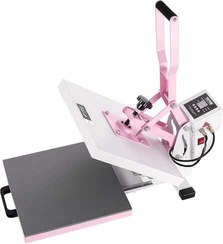 VEVOR Heat Press 15x15, High Pressure Heat Press Machine for T Shirts, Slide Out Professional Heat Press for Sublimation, Vinyl, Heat Transfer Projects, Heats Up Fast & Evenly, Green in Saudi Arabia