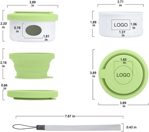 The Foldable Dog Water Bottle and 3-in-1 Snack and Garbage Bag Storage Box are The First Choice for Outdoor Activities, Equipped with 1 roll of Garbage Bags and a Garbage Hanging Ring. in Kuwait