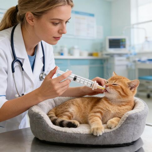 Pet Feeder Syringe, Newborn Animal Feeder Syringe Individually Wrapped, 1ML/3ML/5ML Pet Feeding Nursing Syringe with 5 Nipple, Silicone Pet Feeding Nipple for Kitten Puppy and Small Animals in Saudi Arabia