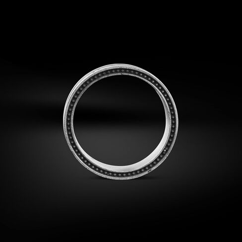 BySilverStone - Grecian Meander Mens Engagement Ring, Ancient Greek Mythology Promise Ring For Him, Hellenic Mens Ring For Wedding in Saudi Arabia