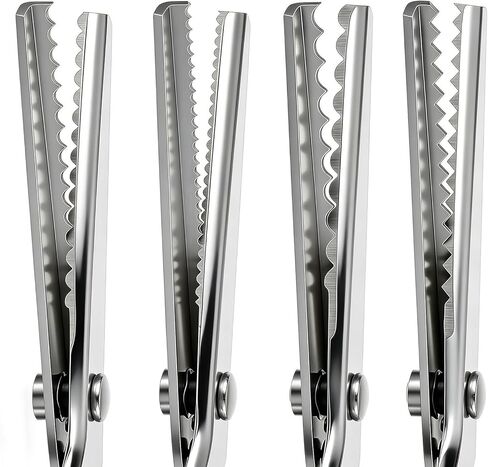 4 قطع مقصات وردية للصياغة وقطع الورق، مقص مسنن صدفي 3 مم 5 مم 7 مم، مقص متعرج 9.2 بوصة، مستلزمات صناعة الملابس المسننة المحمولة باليد لورق الملابس الجلدية in Kuwait