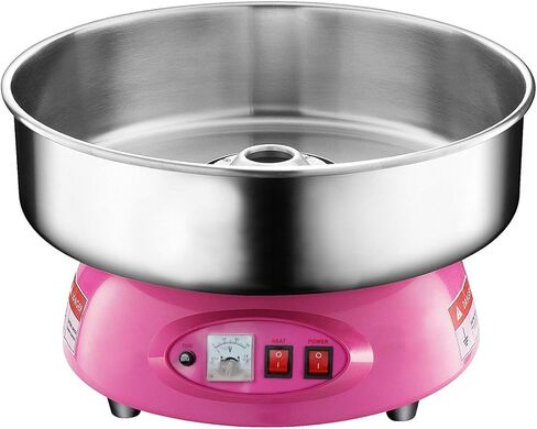 Compact Commercial Cotton Candy Machine Party Candy Floss Maker Pink in Saudi Arabia