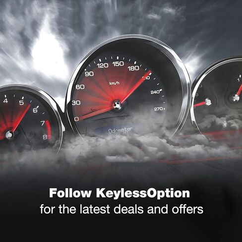 KeylessOption Keyless Entry Remote Control Car Key Fob Replacement for 15732805 (Pack of 2) in Kuwait