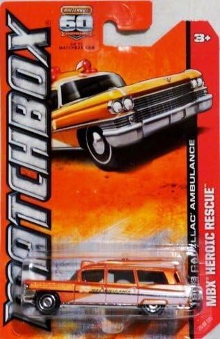 2013 علبة الثقاب 1963 سيارة إسعاف كاديلاك MBX Heroic Rescue Series 20/120 in Kuwait