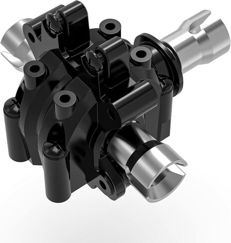 مجموعة صندوق التروس الأمامية لسيارات RC من Hosim FY-QBX03 لقطع غيار شاحنة X07 X08 X07W X15W RC، أجزاء التجميع التفاضلية للعتاد الحلزوني 1/10 سيارة RC in Kuwait