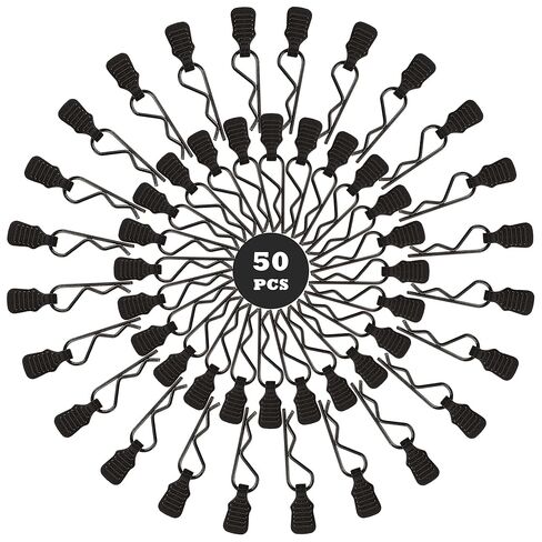 50 Pieces 1mm Universal RC Body Clips with Pull Tabs Car Clip Pins M001 for 1/14 1/16 1/18 Scale H16BM H14BM Compatible with Redcat HPI Himoto HSP Exceed Truck Buggy in Kuwait