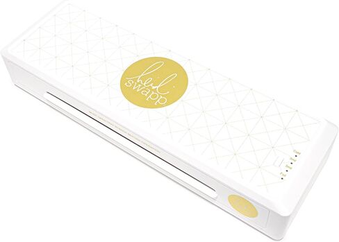 Heidi Swapp 9.5" Foil Applicator Machine Starter Kit, 4 Roller, Up to Letter-Size (9.5") Electrothermal Laser-Printer Toner-Reactive Foiling, Compatible with Toner-Reactive Foils & Carrier Sheets in Saudi Arabia