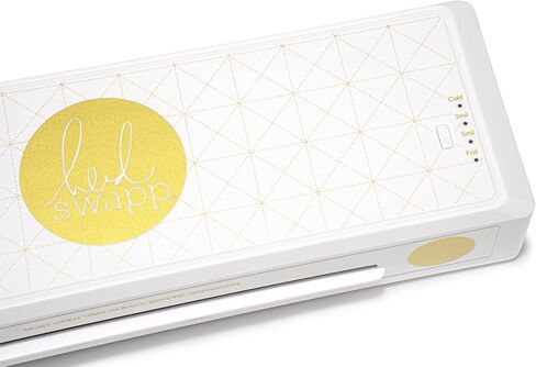 Heidi Swapp 9.5" Foil Applicator Machine Starter Kit, 4 Roller, Up to Letter-Size (9.5") Electrothermal Laser-Printer Toner-Reactive Foiling, Compatible with Toner-Reactive Foils & Carrier Sheets in Saudi Arabia