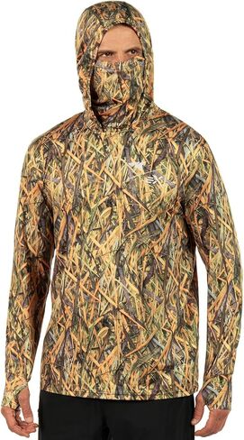 KastKing UPF 50 Fishing Hoodie Shirt For Men And Women, Long Sleeve Fishing Hiking Shirt, Breathable Moisture Wicking in Kuwait