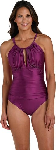 High Neck Keyhole Mio One Piece Swimsuit in Kuwait