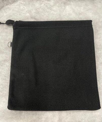 Firefighter SCBA Face Piece Respirator Mask Bag, Black Fleece, Intended for Firefighters, First Responders, and Safety Personnel in Saudi Arabia