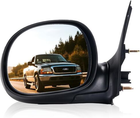PZ Front Left & Right Side Manual Dual Glass Side View Door Mirror Compatible for 02-08 FORD E150 E250 E350 E450 E550 Club Wagon Econoline Super Duty Fits FO1320253 FO1321253 3C2Z17682FAA 3C2Z17683FAA in Saudi Arabia