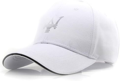 ARKOSKNIGHT Adjustable Embroidered Baseball Caps Maseretti-Logo Racing Motor Hat Fashion Street Dancing Sports Travel in Kuwait