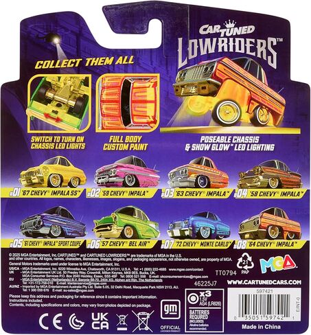 CarTuned™ Lowrider Series 1-1964 تشيفي إمبالا (كاندي ريد) in Saudi Arabia