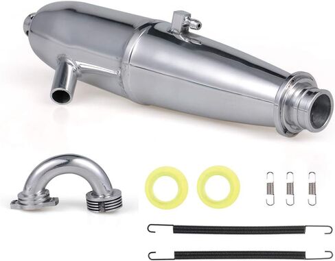 GoolRC RC Car Exhaust Pipe Exhaust Joint Tubing for HSP HPI Redcat 1/8 Nitro RC Car BQ004 SH GO 21/28 Engine in Saudi Arabia