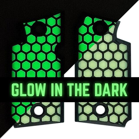 Glow in The Dark Reptile Printed Sig Sauer P938 Grips in Saudi Arabia