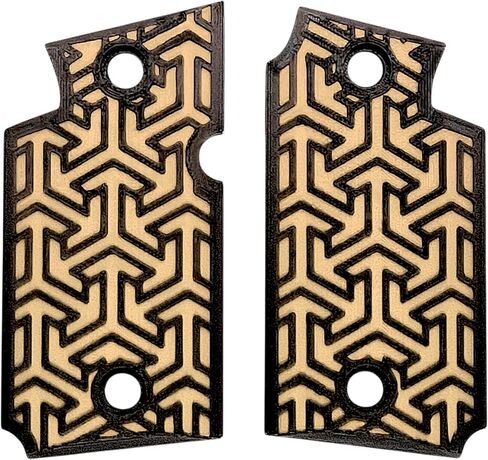 مقابض ديزرت تان آند بلاك تريتسيل المطبوعة Sig Sauer P938 in Saudi Arabia