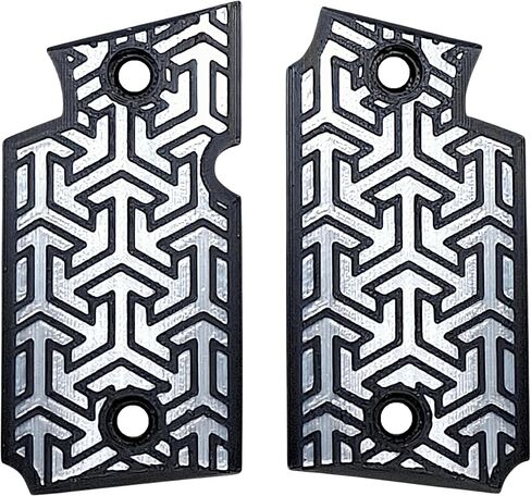White & Black Tritessel Printed Sig Sauer P938 Grips in Saudi Arabia