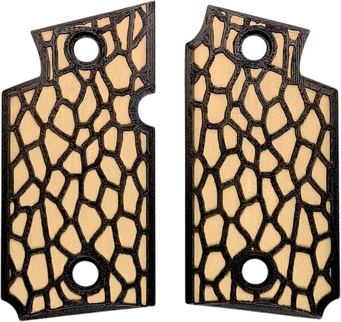 Desert Tan & Black Reptile Printed Sig Sauer P938 Grips in Saudi Arabia