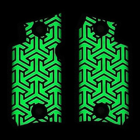 Glow in The Dark Tritessel Printed Sig Sauer P938 Grips in Saudi Arabia