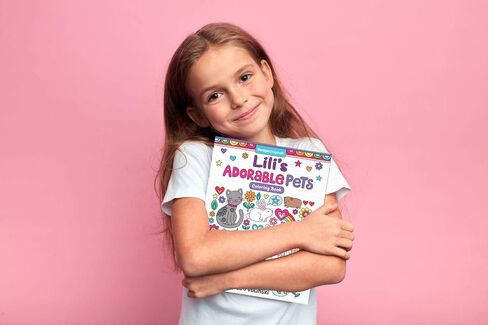 Notebook Doodles Adorable Pets - Customized Coloring Book (Design Originals) Personalized with Name and a Special Note from You to Make a Thoughtful Gift for Kids and Tweens to Boost Self-Esteem in Kuwait