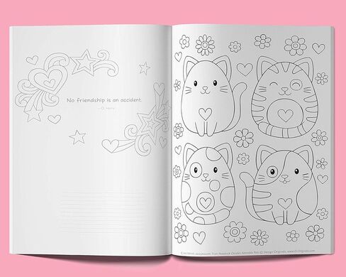 Notebook Doodles Adorable Pets - Customized Coloring Book (Design Originals) Personalized with Name and a Special Note from You to Make a Thoughtful Gift for Kids and Tweens to Boost Self-Esteem in Kuwait