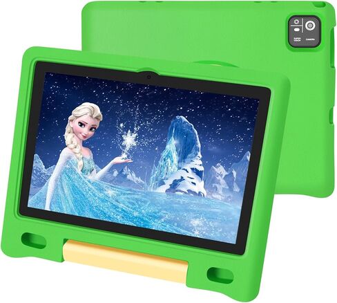تابلت للأطفال، شاشة لمس IPS HD مقاس 10.1 بوصة تعمل بنظام Android 14 ومساحة تخزين 64 جيجابايت، وذاكرة الوصول العشوائي (RAM) سعة 8 جيجابايت (4+4 افتراضية)، وجهاز لوحي ثماني النواة للأطفال مع حافظة مقاومة للأطفال، وأدوات تحكم أبوية، وبطارية 12 ساعة، وواي فاي in Kuwait