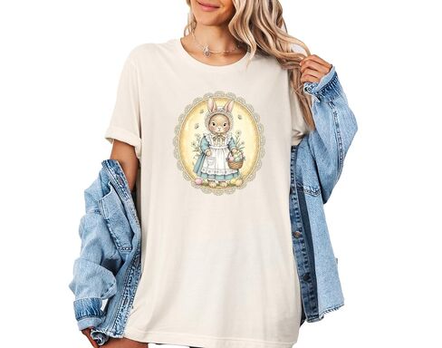 Easter Bunny Shirt, Retro Easter Shirt, Coquette Bow Bunny Tee, Easter Bunny Shirt, Cute Bunny Easter Day Gift, Bunny Sweatshirt in Saudi Arabia