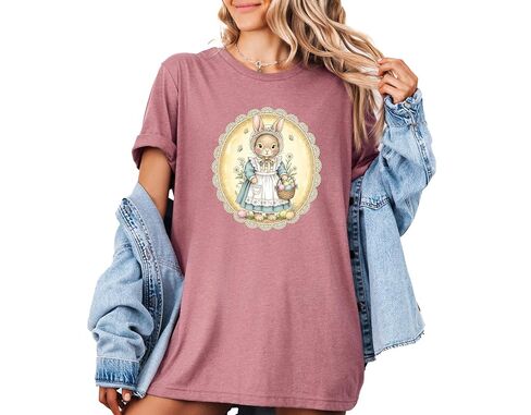 Easter Bunny Shirt, Retro Easter Shirt, Coquette Bow Bunny Tee, Easter Bunny Shirt, Cute Bunny Easter Day Gift, Bunny Sweatshirt in Saudi Arabia