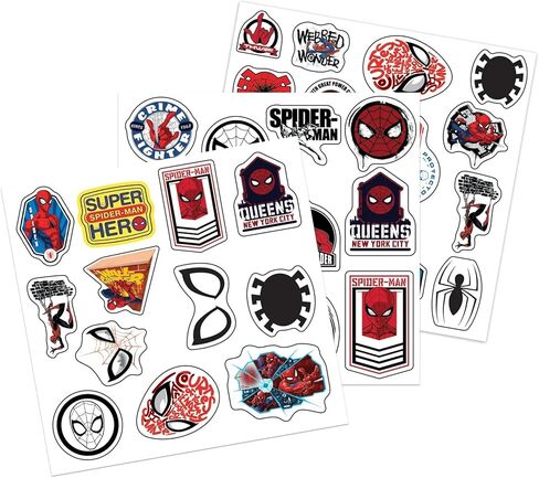 مجموعة مقاعد Marvel Spider-Man من World Tech Toys - مجموعة أدوات مقعد Spiderman مع سيارة تفكيك - منتج مرخص رسميًا من Marvel (55 قطعة) in Kuwait