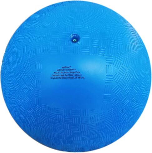 AppleRound 8.5 Inch Playground Ball with Air Pump, Pack of 1 Ball with 1 Pump, Official Size for Dodge Ball, Handball, Camps and Schools (Blue) in Saudi Arabia