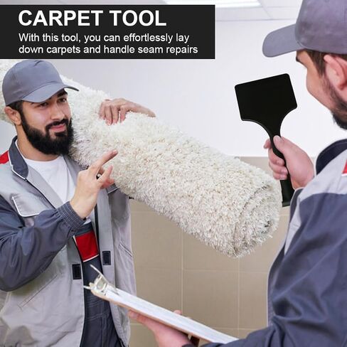 Carpet Tucking Tool, Wide Carpet Tucking and Stair Tool for Rug Installation, Bolster Chisel Installation Welding Stretcher Hand Held Plastic Carpets Stair Tool(COLOR:Black) in Saudi Arabia