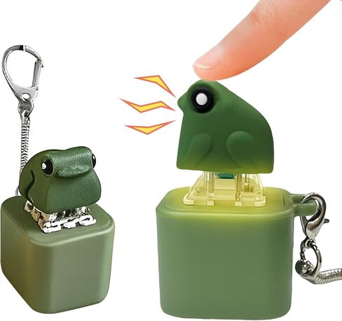 لعبة Duckys Quacking Fidget، لعبة لوحة مفاتيح قابلة لإعادة الشحن مع أضواء وصوت ملون، سلسلة مفاتيح محمولة لتخفيف القلق للحقائب والمحافظ وحقائب الظهر (A-Duck) in Kuwait