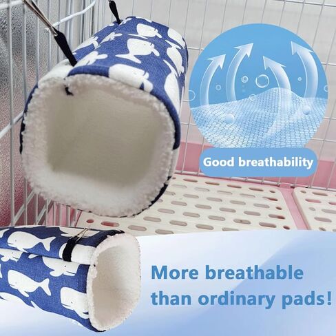 حقيبة نوم من القطيفة للزواحف، حقيبة نوم للزواحف، وسادة للحيوانات الأليفة الصغيرة، حقيبة نوم مريحة من القطيفة للسحالي، إغوانا الفهد (أزرق) in Kuwait