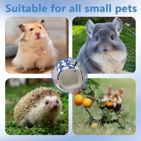 حقيبة نوم من القطيفة للزواحف، حقيبة نوم للزواحف، وسادة للحيوانات الأليفة الصغيرة، حقيبة نوم مريحة من القطيفة للسحالي، إغوانا الفهد (أزرق) in Kuwait