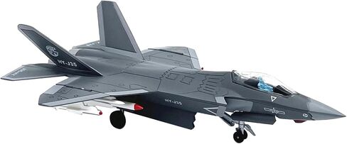 ZEZEFUFU 1:100 Alloy China Air Force J-35 Fighter Plane Model Aviation Science Exhibition Model Toys in Saudi Arabia