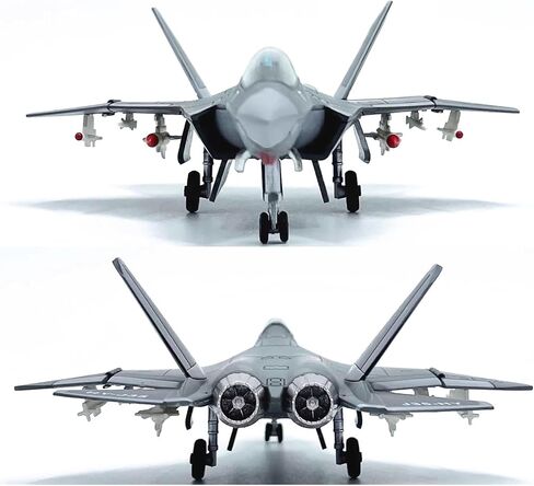 ZEZEFUFU 1:100 Alloy China Air Force J-35 Fighter Plane Model Aviation Science Exhibition Model Toys in Saudi Arabia