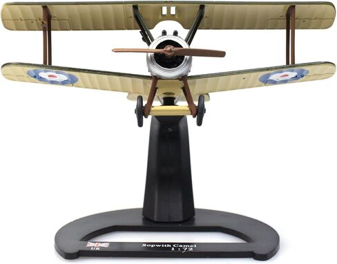 1:72 WWI British Sopwith Camel F.1 Biplane Fighter Model Simulation Aircraft Model Aviation Toy Aircraft Kits for Collection and Gift in Kuwait