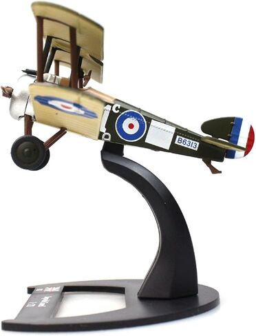 1:72 WWI British Sopwith Camel F.1 Biplane Fighter Model Simulation Aircraft Model Aviation Toy Aircraft Kits for Collection and Gift in Kuwait