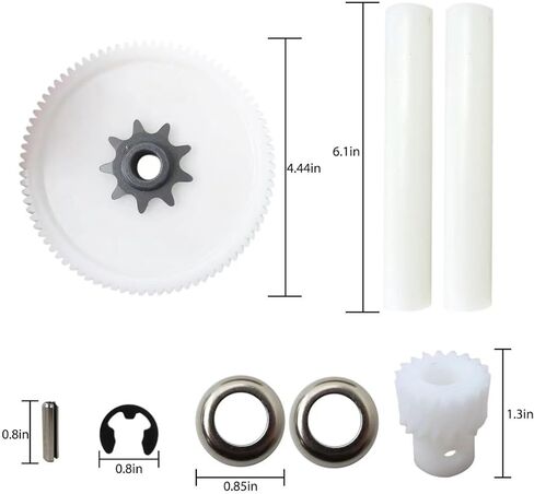 882699 (AP3122987) Trash Compactor Drive Gear Kit 14211018, 41001084, 4149667, 4154800 Replacement for 665.13612101 COMPACTORS in Saudi Arabia