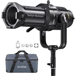 Godox VSA-19K ملحق أضواء كاشفة مركز أنف مخروطي بصري مع مجموعة عدسات 19 درجة لفلاش Bowens Mount Studio Strobe Monolight Flash وإضاءة LED مستمرة in Kuwait