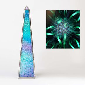 10" Aurora Kaleidoscope for Adults, Tiffany Stained Glass Handmade Adult Kaleidoscope with Gift Box,Anniversary Birthday Christmas New Year Valentine's Day Present Gift in Kuwait