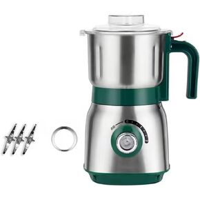 500W Wet & Dry Grinder Coffee Mill,Food Processor with 3 Removable Stainless Steel for Grains, Beans And Spices Processing in Kuwait